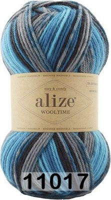 ALIZE WOOLTIME (11017); 75% шерсть супервош, 25% полиамид; 100 г / 200 м