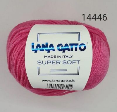 Lana Gatto Super Soft (14446) 100% меринос экстрафайн 50 г/125 м
